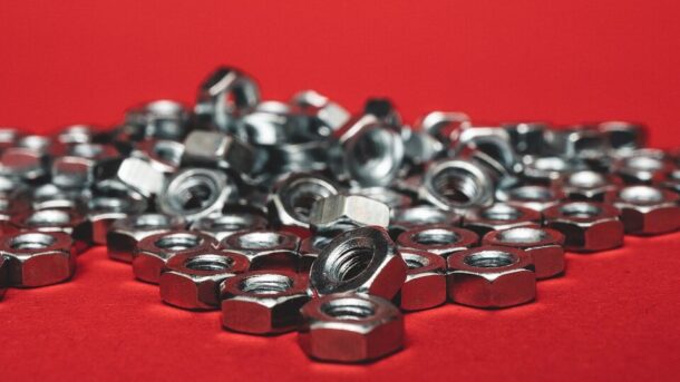silver and black round coins